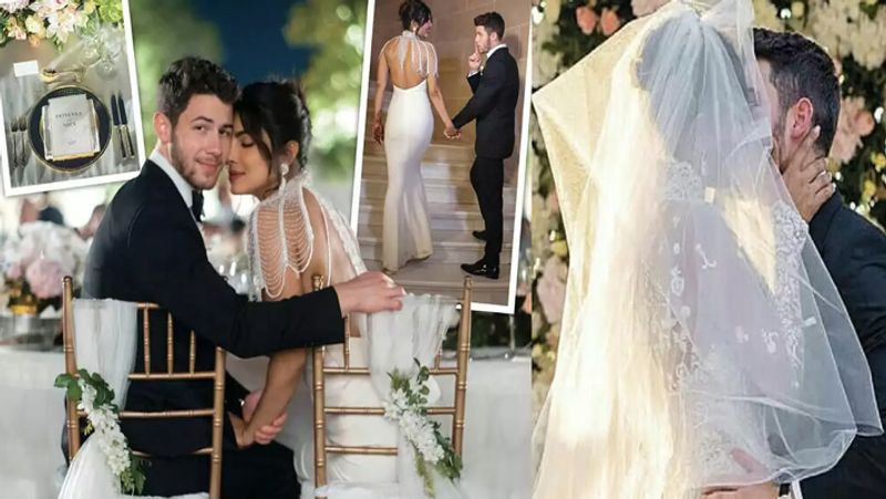 Priyanka Chopra Nick Jonas christian wedding anniversary