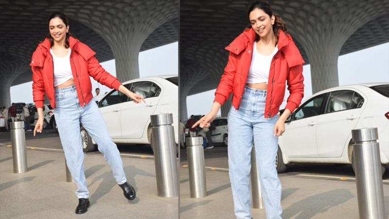 kartik Aaryan Danced With Deepika padukone on Pati patni aur Woh Song Dheeme Dheeme at airport
