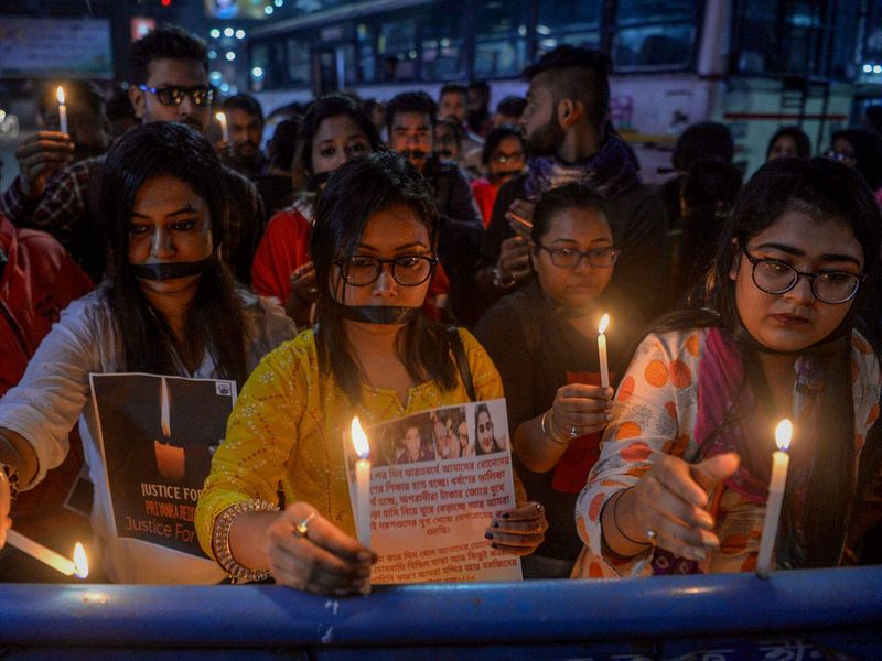 hyderabad case Protest across the country hang all culprits