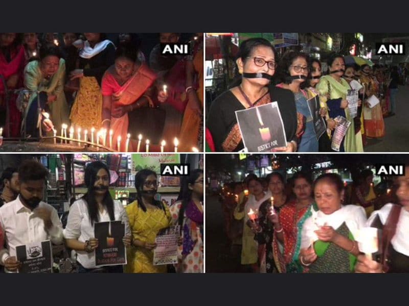 hyderabad case Protest across the country hang all culprits