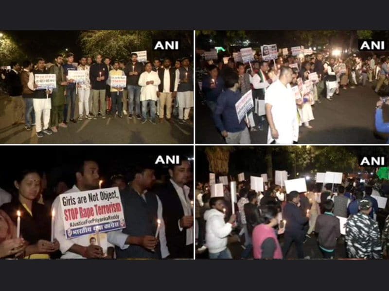 hyderabad case Protest across the country hang all culprits