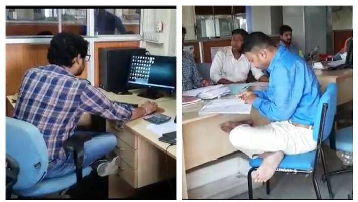 Staffs of electrical department is Canning is afraid of snake bite Staffs of electrical department is Canning is afraid of snake bite