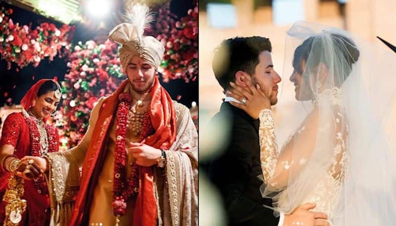 Priyanka Chopra, Nick Jonas travel down memory lane in first anniversary wishes to each other
