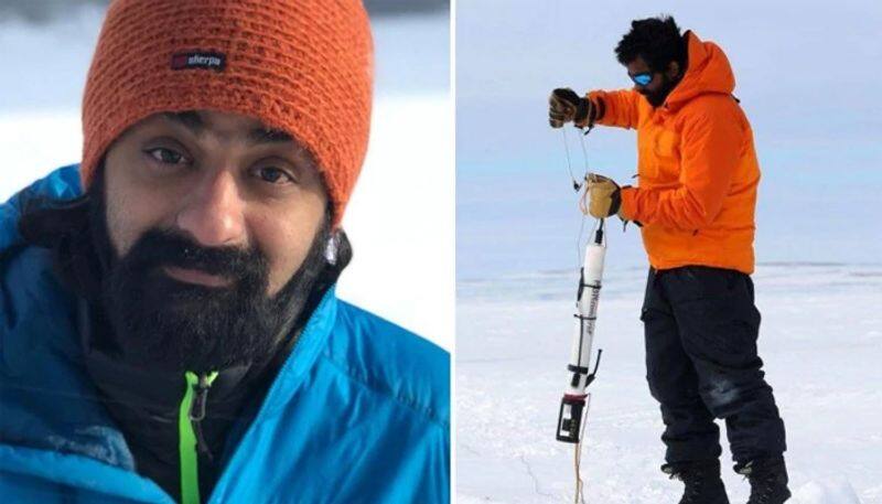 The only Indian in this Arctic expedition, life of Dr. Vishnu Nandan