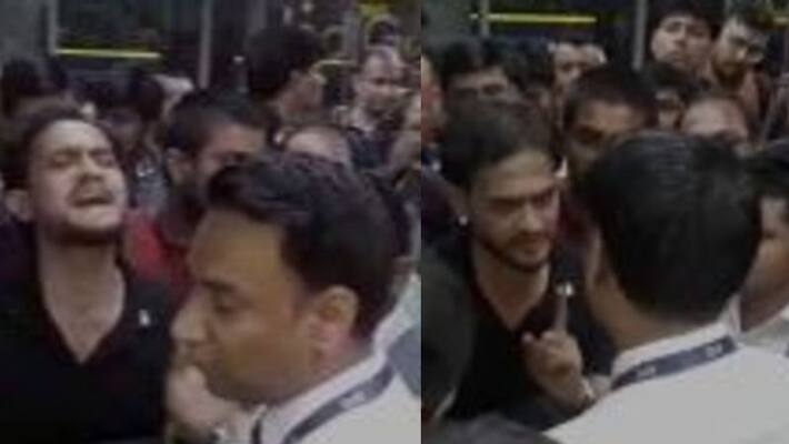 Passenger agitation at Kolkata airport as two flights get cancelled Passenger agitation at Kolkata airport as two flights get cancelled