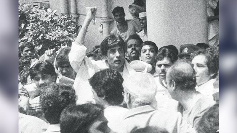 amitabh bachchan film coolie 36 year Bigg B met accident got injured