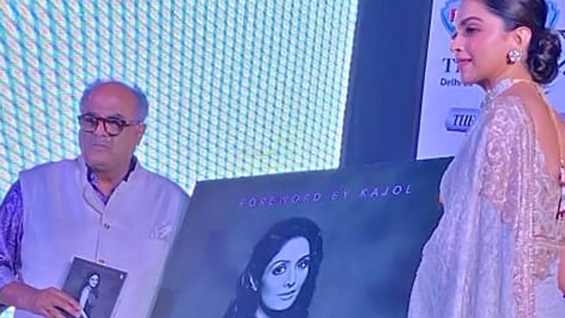 Boney kapoor emotional at Sridevi Biography Launch event