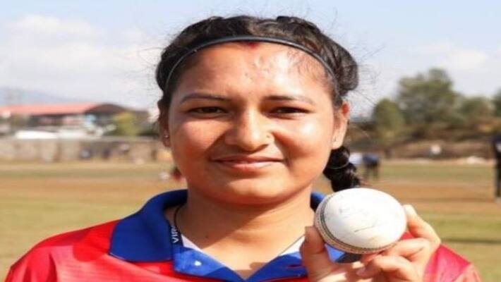 Housewife of Nepal Anjali Chand creates new history in T20 cricket Housewife of Nepal Anjali Chand creates new history in T20 cricket