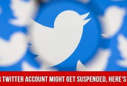 Your twitter account might get suspended