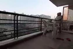 Shakes with wife and another woman in eighth floor in Ghaziabad