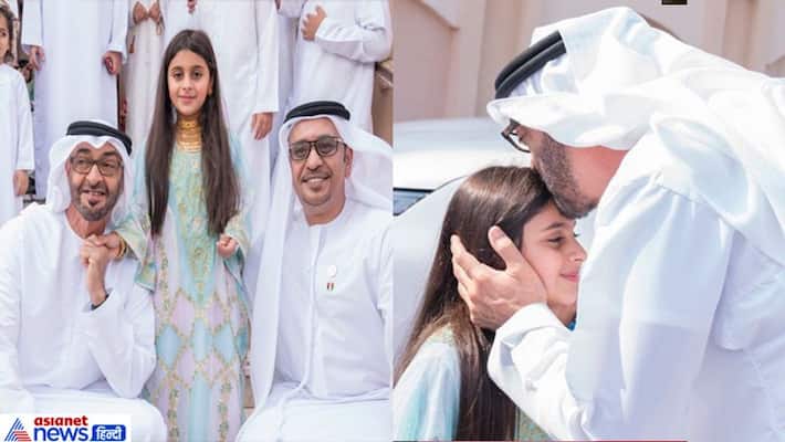 Sheikh Mohamed bin Zayed visits girl who missed out on shaking his hand Sheikh Mohamed bin Zayed visits girl who missed out on shaking his hand