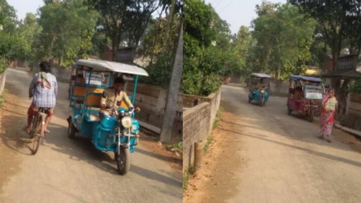 Finally Guptipara wil get its concrete road Finally Guptipara wil get its concrete road