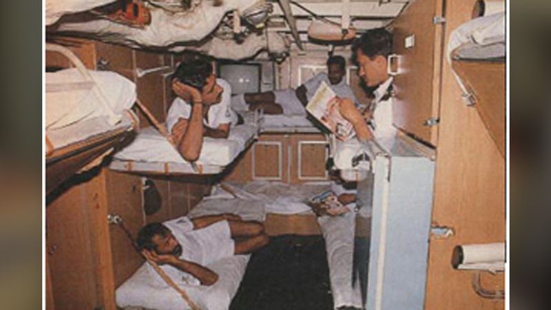 Life of indian navy officers inside submarines
