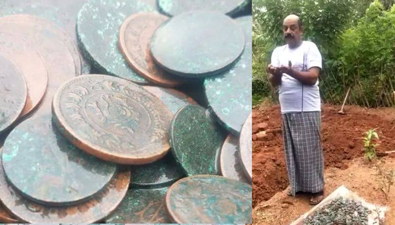 kilimanoor native gets treasure from land purchased with amount of bumper lottery