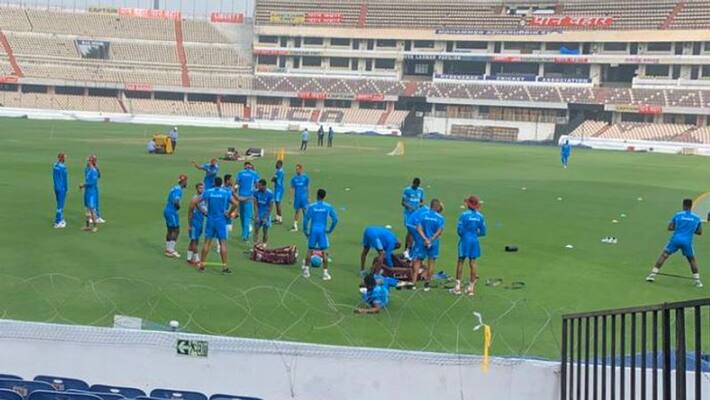 West Indies starts training for T20 series against India at Hyderabad West Indies starts training for T20 series against India at Hyderabad
