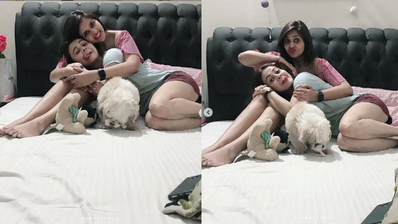 Bigg Boss 13 dalljiet kaur Recently Met Devoleena Bhattacharjee And Wishes for her to Recover speedy