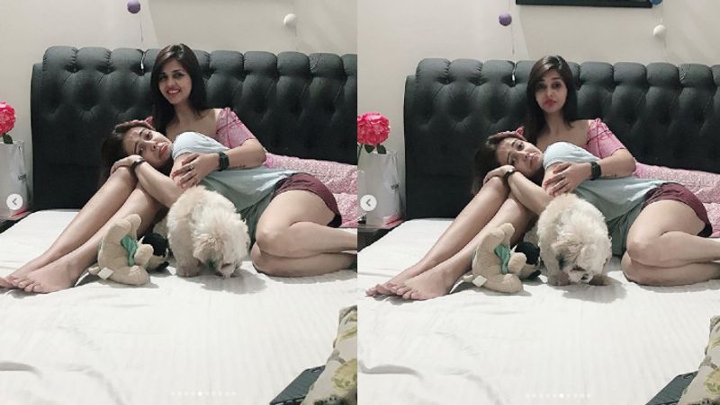 Bigg Boss 13 dalljiet kaur Recently Met Devoleena Bhattacharjee And Wishes for her to Recover speedy