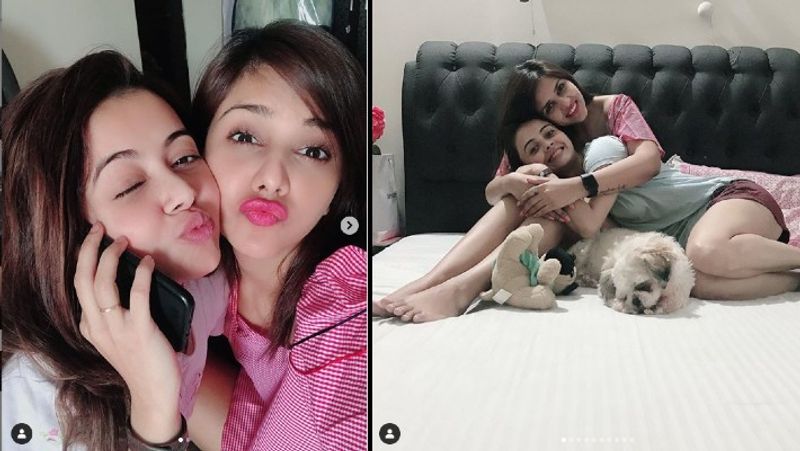 Bigg Boss 13 dalljiet kaur Recently Met Devoleena Bhattacharjee And Wishes for her to Recover speedy