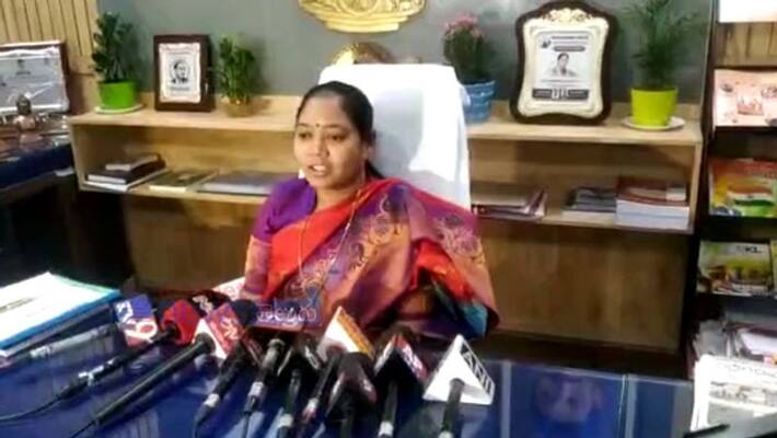 Ap Home minister Sucharitha orders to gather evidence in vijayawada swarna palace fire accident Ap Home minister Sucharitha orders to gather evidence in vijayawada swarna palace fire accident