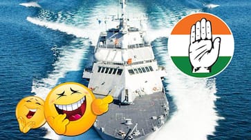 Congress posts US Navy ship picture to wish on Indian Navy Day