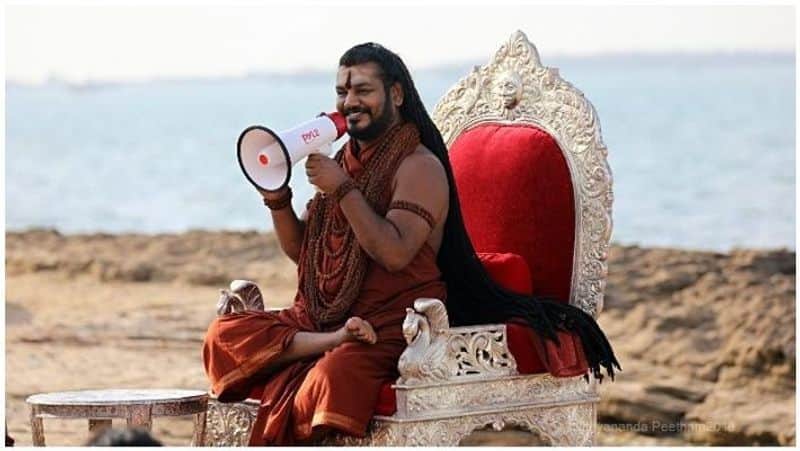 Nithyananda, who fled from a separate island