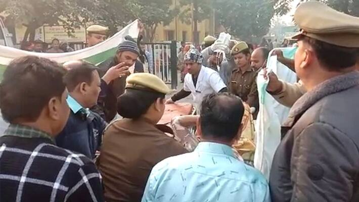 Unnao rape survivor set on fire by accused out on bail Unnao rape survivor set on fire by accused out on bail