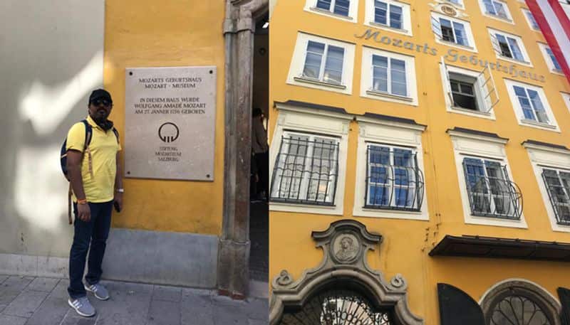 Salzburg birthplace of Mozart travelogue by Ginu Smuel