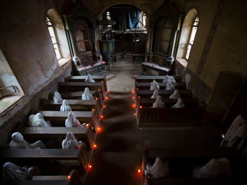 ghosts church in  Lukova