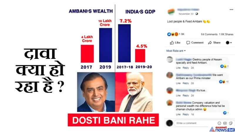 RIL market capitalization is being shared as Mukesh Ambanis wealth know the truth KPT