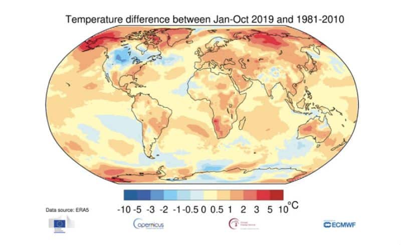 2019  a decade of exceptional global heat and high impact weather says world meteorological organisation
