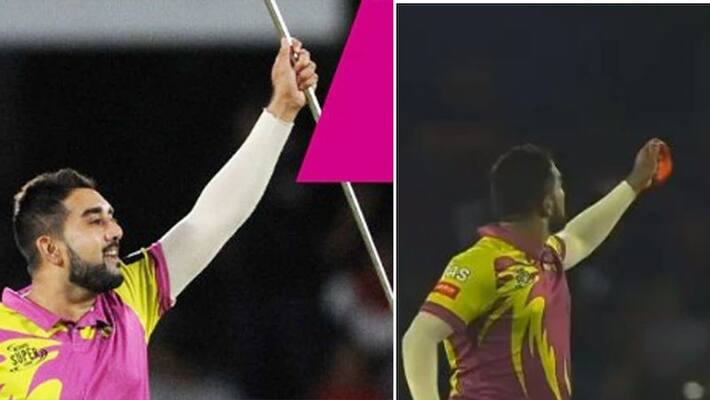 South African cricketer showed magic, made stick from handkerchief in the ground South African cricketer showed magic, made stick from handkerchief in the ground