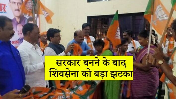 400 Shiv Sena workers join BJP in Maharashtra 400 Shiv Sena workers join BJP in Maharashtra
