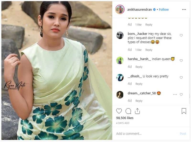 Thala Ajith Fan Advice Baby Anikha to Avoid Hot Photo Shoot
