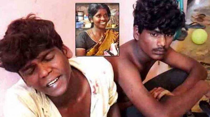 shocking news in tirupur a lady beated 2 guys who entered home and stolen the things