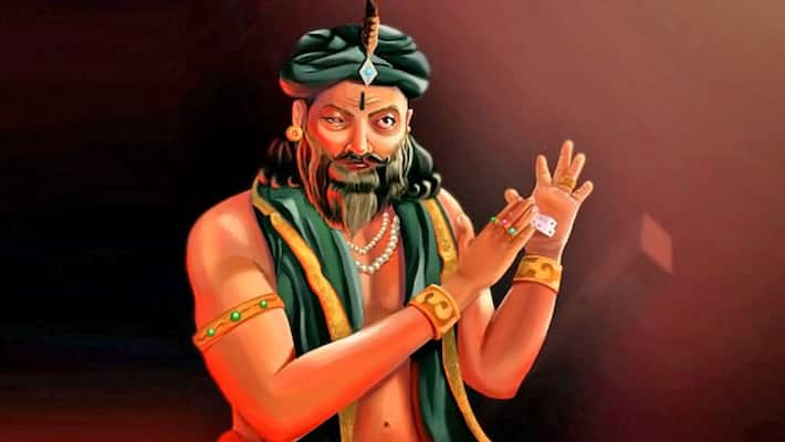 Shakuni was the king of which country, what was the name of his wife and son, who killed him? KPI Shakuni was the king of which country, what was the name of his wife and son, who killed him? KPI