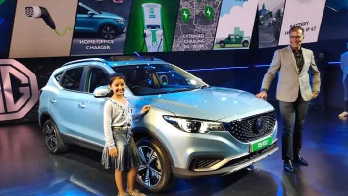 MG Motor unveils ZE EV, working on concept sub-Rs10 lakh EV for India MG Motor unveils ZE EV, working on concept sub-Rs10 lakh EV for India