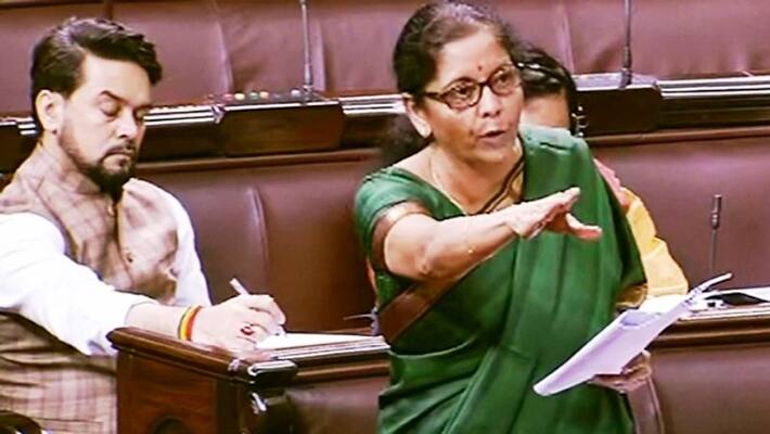 finance minister nirmala sitaraman tabled economic survey report in parliament today finance minister nirmala sitaraman tabled economic survey report in parliament today