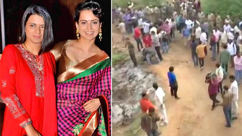 Kangana Ranaut Sister Rangoli and other Bollywood Celebs Reaction on Hyderabad encounter KPG