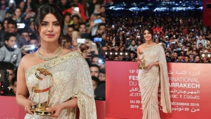Priyanka Chopra honoured at Marrakech Film Festival Priyanka Chopra honoured at Marrakech Film Festival