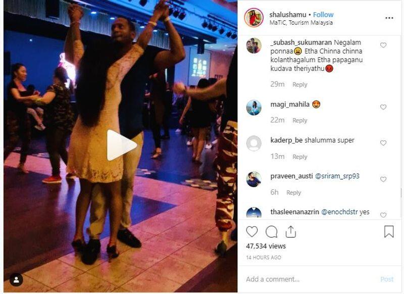 Actress Shalu Shamu Night Dance Video Going Viral In Social Media