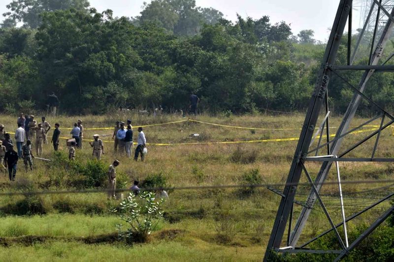 hyderabad encounter four accused bodies collected from the spot see pics