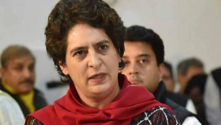 Congress leader Priyanka Gandhi commented on Sakshi Maharaj congratulatory message KPN Congress leader Priyanka Gandhi commented on Sakshi Maharaj congratulatory message KPN