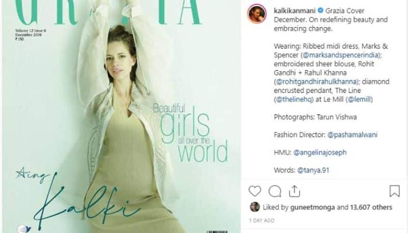Kalki Koechlin photoshoot with baby bump