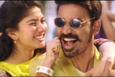 Indian song Rowdy Baby featuring Dhanush-Sai Pallavi among YouTube's top 10 most viewed videos globally (Video)