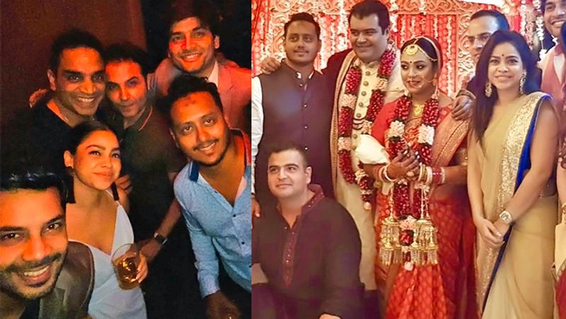 Sumona Chakravarti attends her friends wedding in kolkata KPG
