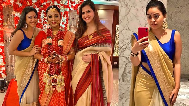 Sumona Chakravarti attends her friends wedding in kolkata KPG