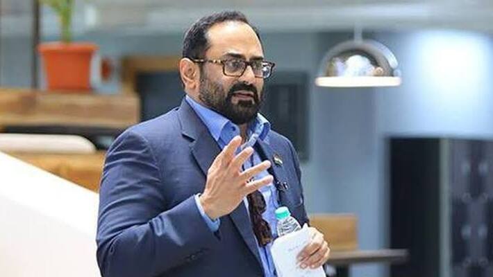 Rajeev chandrasekhar Takes charge As Union Minister of State for Electronics Information Technology and Skill Development snr Rajeev chandrasekhar Takes charge As Union Minister of State for Electronics Information Technology and Skill Development snr