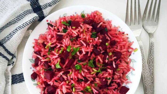 How to make Beetroot Pulao, healthy with Tasty KPI How to make Beetroot Pulao, healthy with Tasty KPI