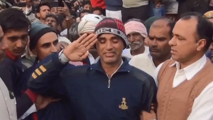 churu martyr kamal kumar funeral today salute to the martyrdom died in avalanche in jammu kashmir