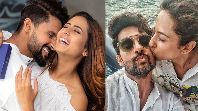 Sargun Mehta Ravi Dubey 6 marriage anniversary kiss each other KPJ